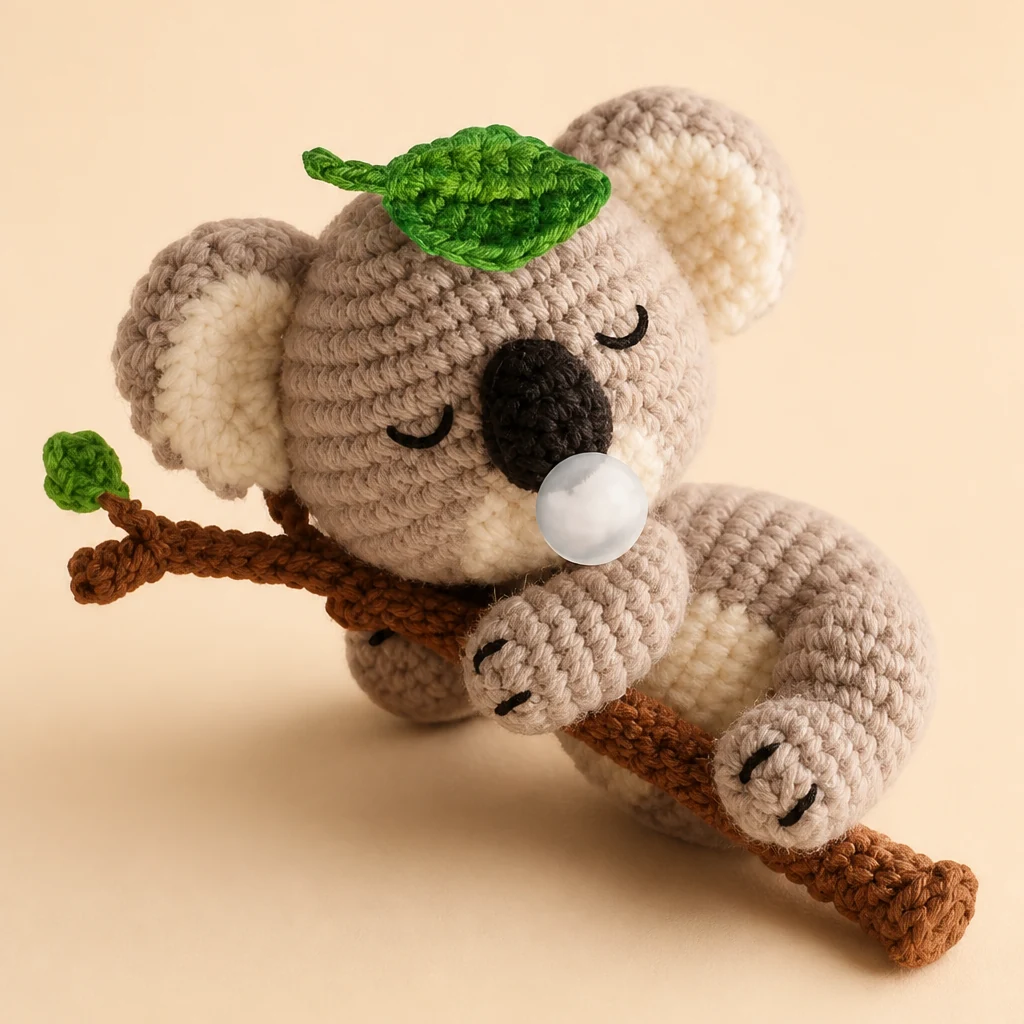 Koala Baby Crochet DIY Kit from the ZHONGYI Yarn & Knitting Kits collection