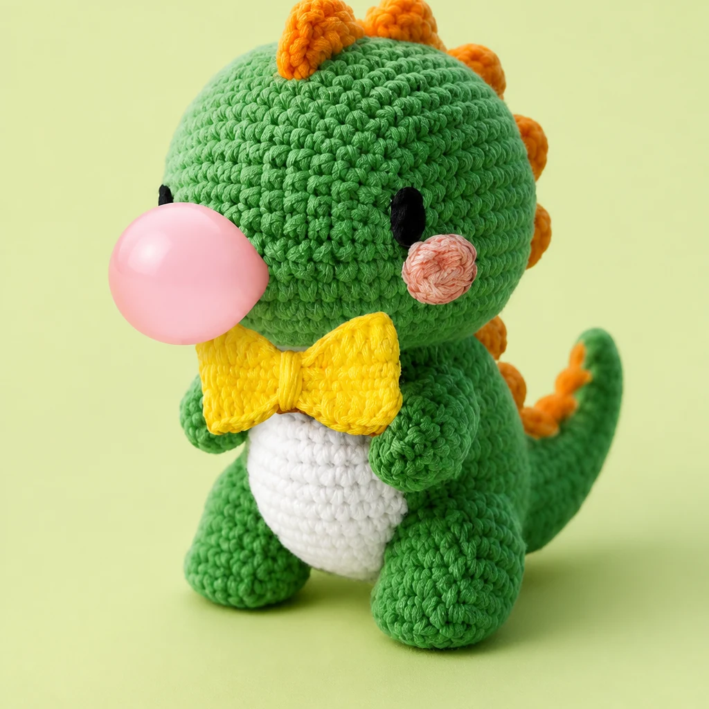 Dinosaur Baby Crochet DIY Kit from the ZHONGYI Yarn & Knitting Kits collection